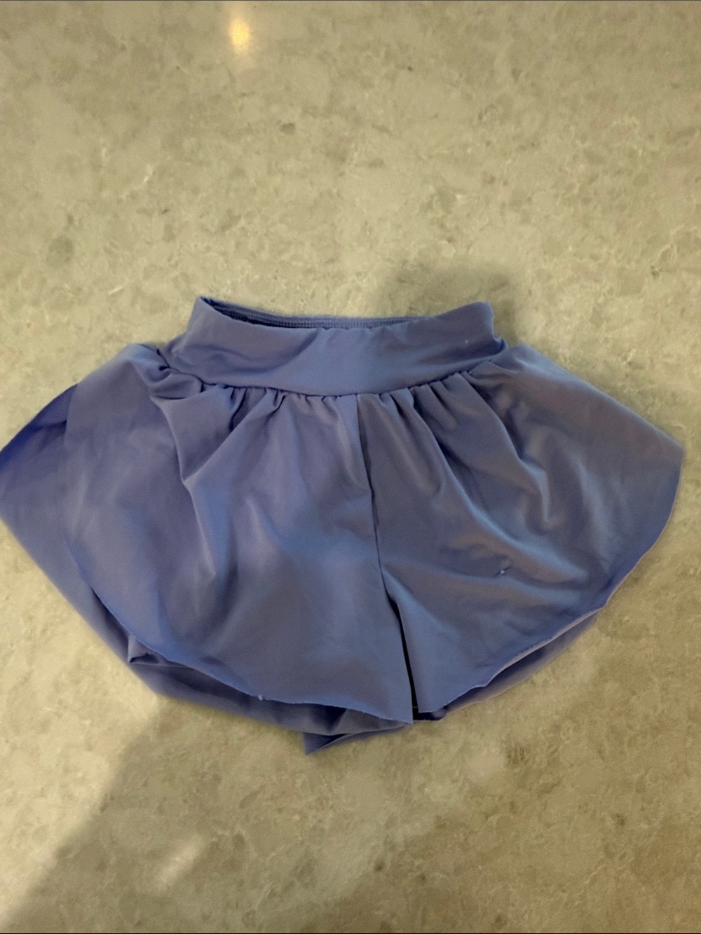 Lavender Circle Skater Skirt with Comfortable Waistband
